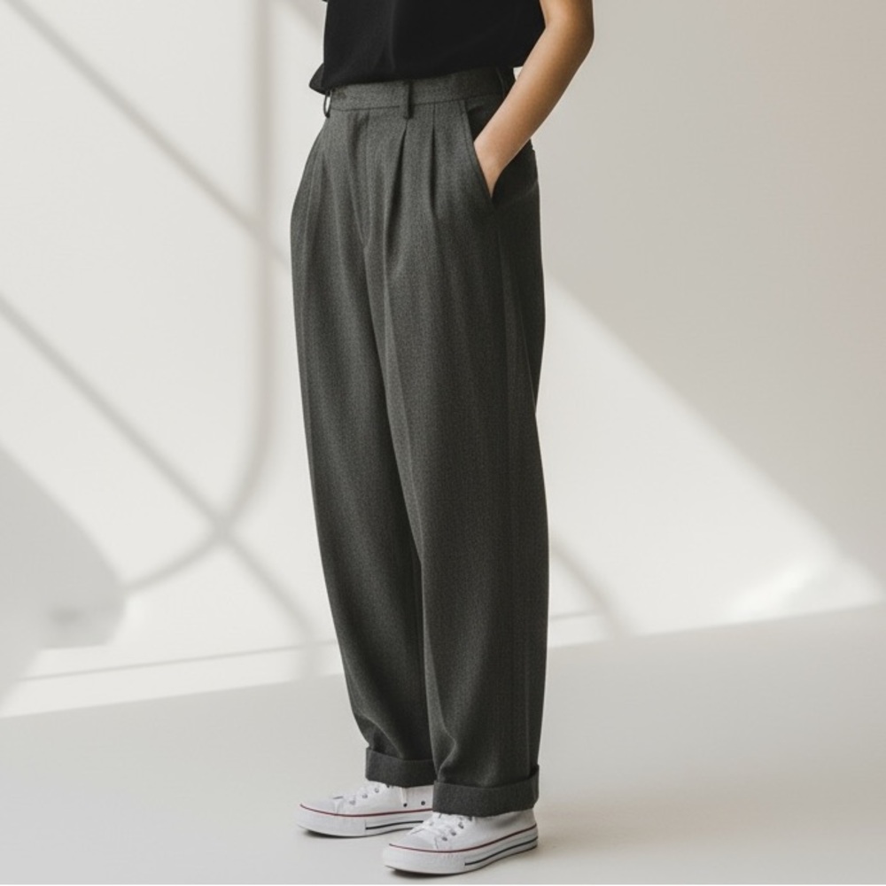 Ralph Lauren Charcoal Women's Trousers